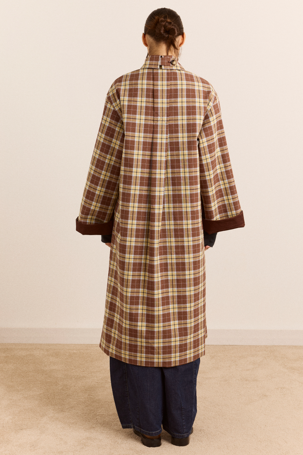 Trench réversible Jerry chocolat - Damson Madder, photo 9