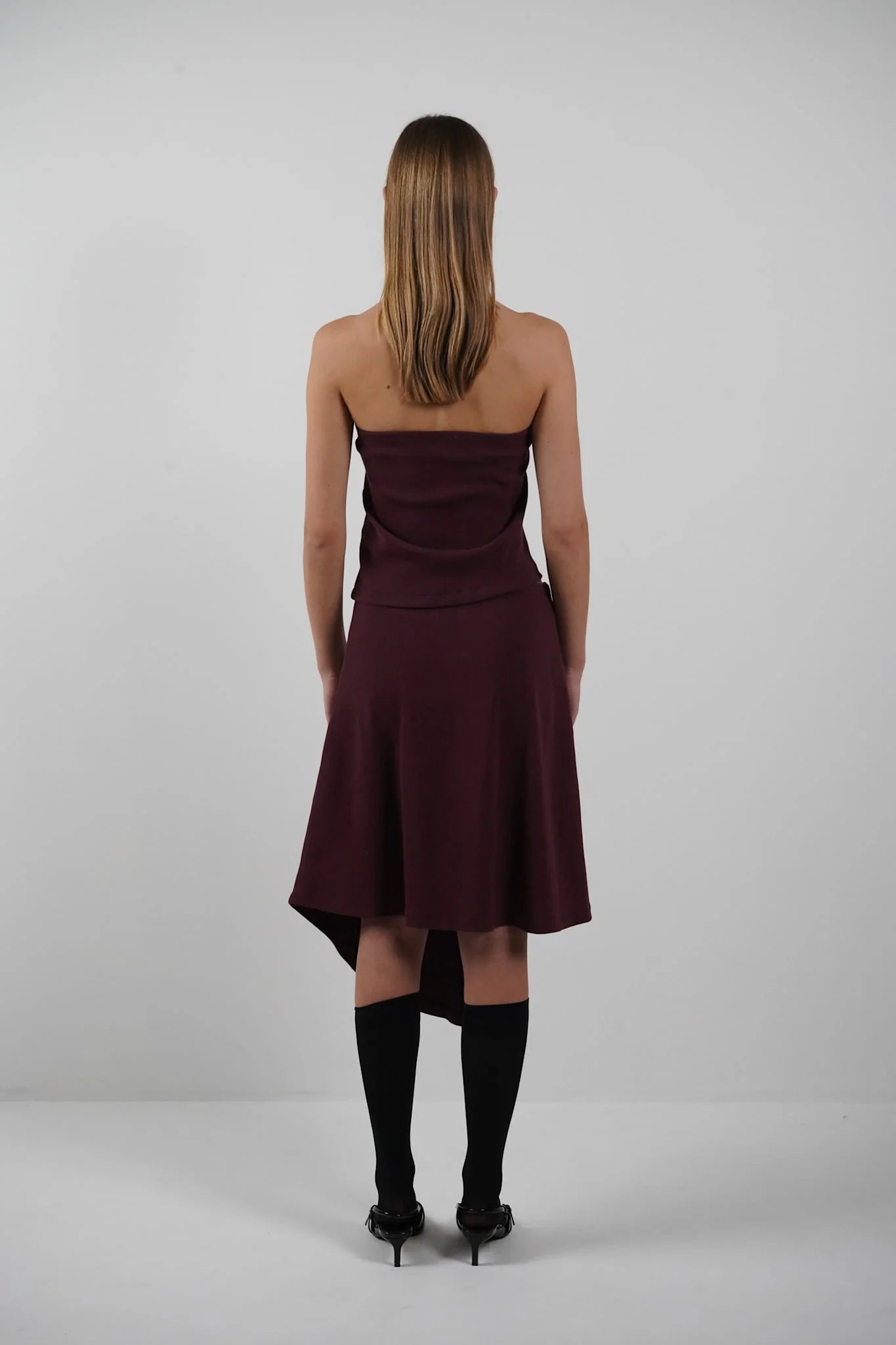 Jupe Pression Darling Bordeaux - Hosbjerg