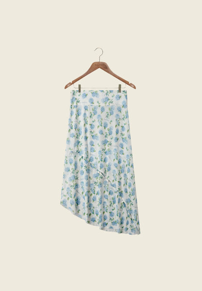 Jupe Asymétrique Mesh Hortensia - House of Sunny