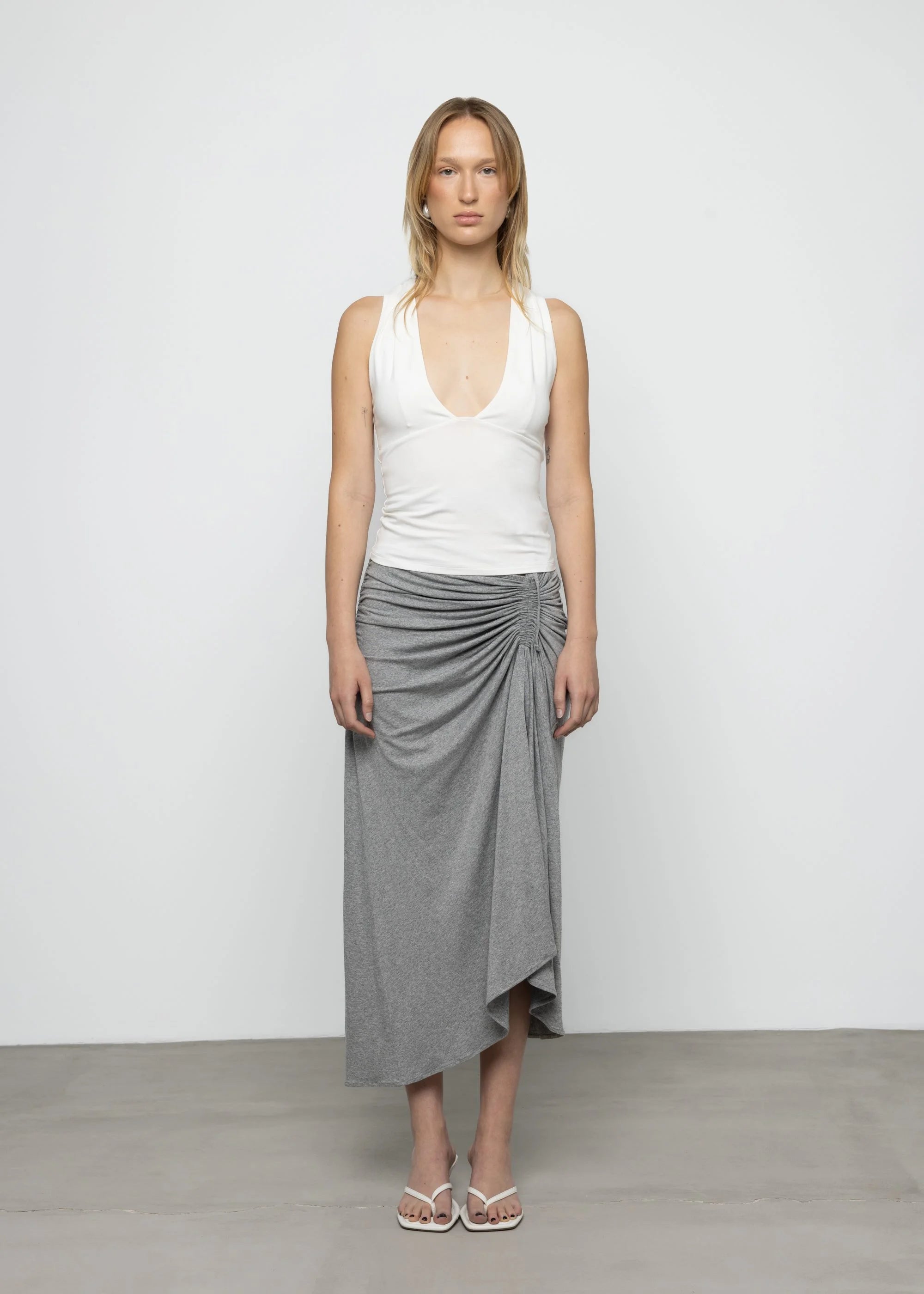 Jupe Jersey Drapé - Esthé