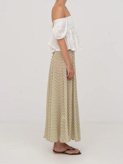 Jupe Night Noctis Polka Dots - Carmen Says
