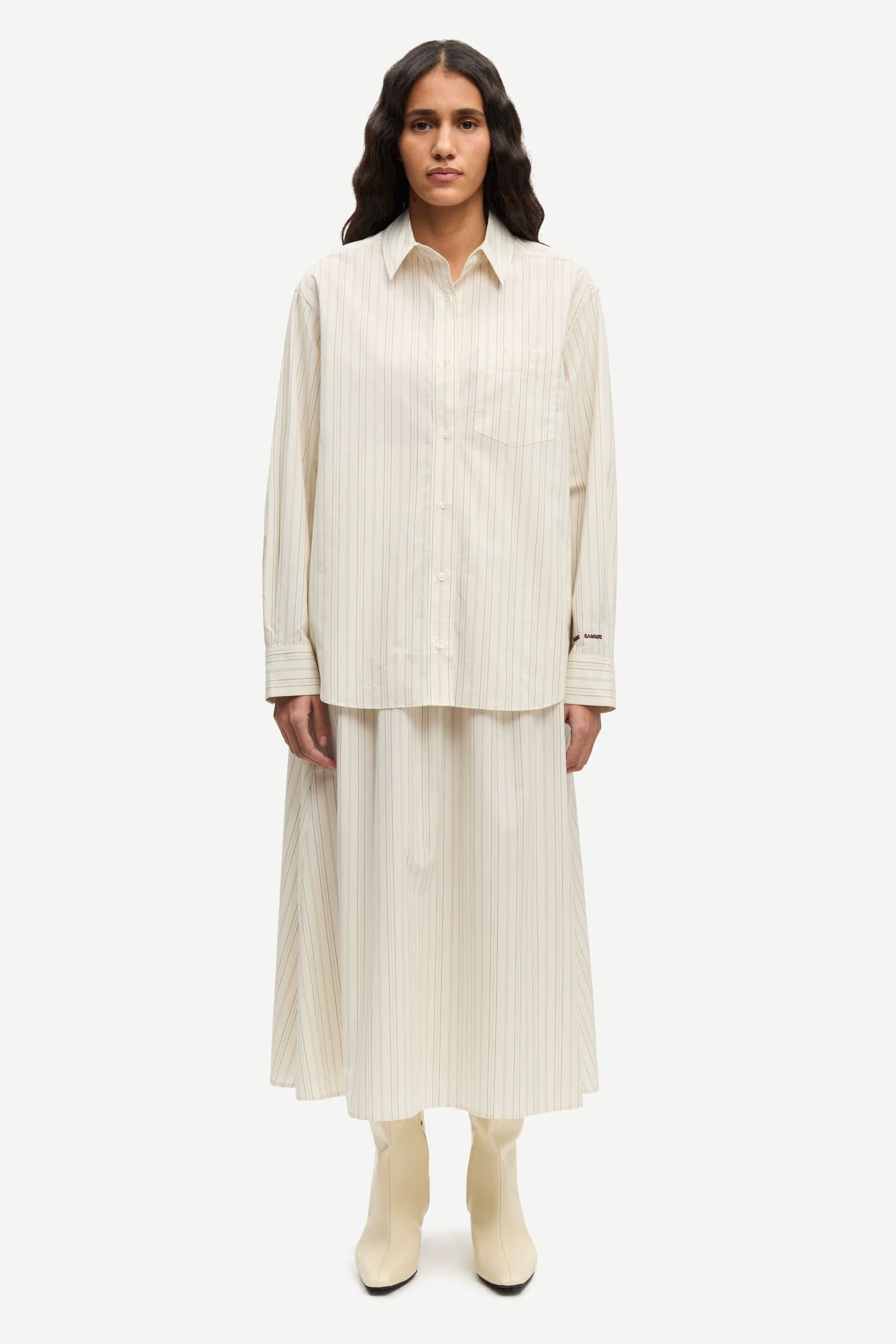 Jupe Sathea Rayures - Samsoe Samsoe