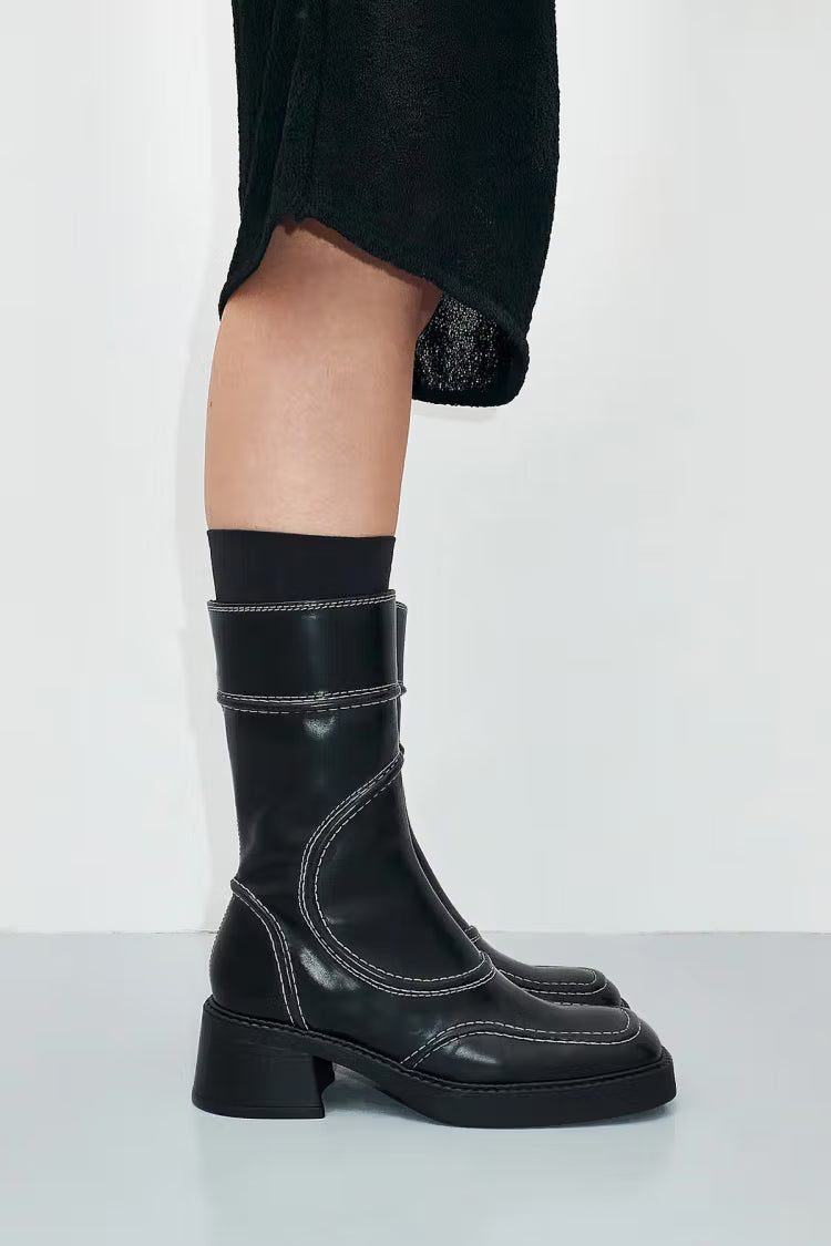 Bottes Malene Black - Miista