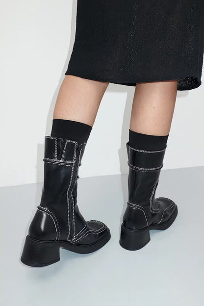 Bottes Malene Black - Miista