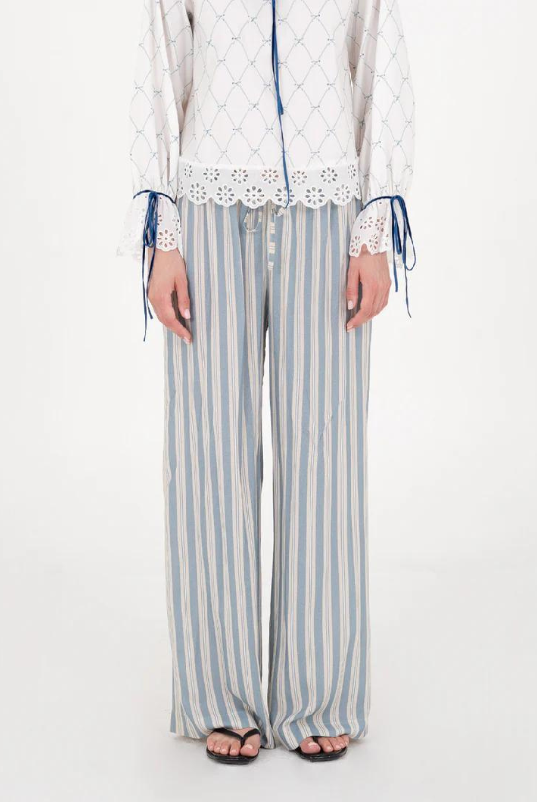 Pantalon Rayé Manhattan - Carmen Says