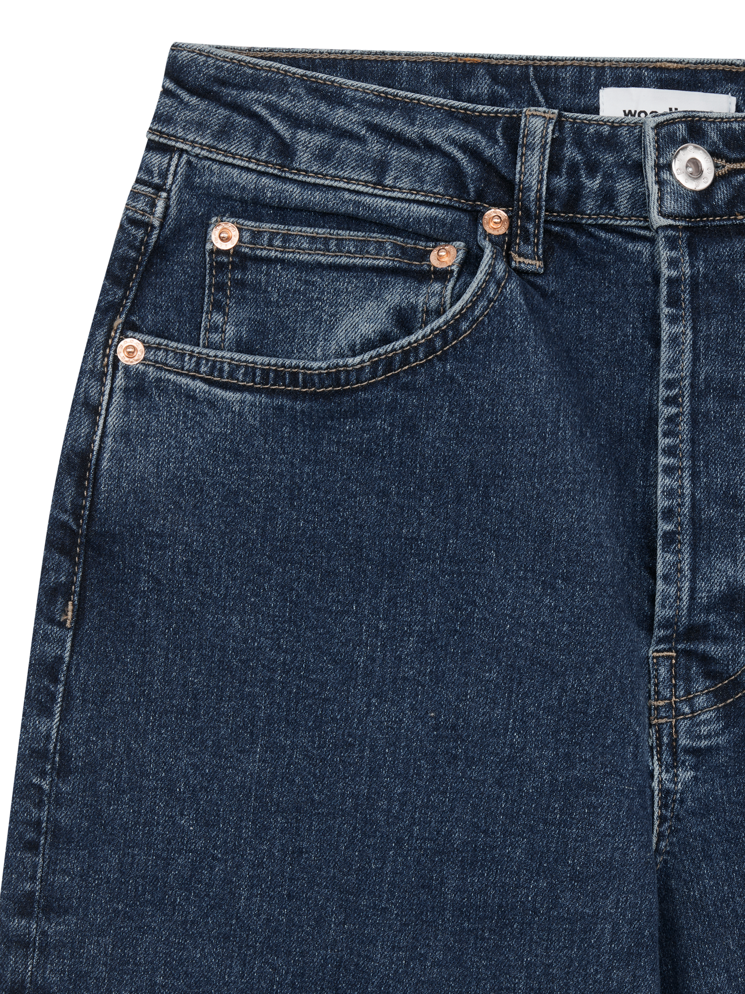 Jeans Droit Maria Dark Vintage - Woodbird