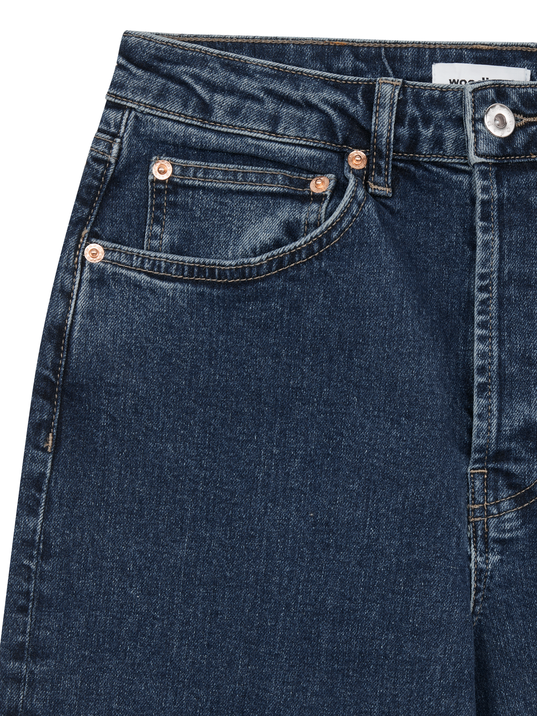 Jeans Droit Maria Dark Vintage - Woodbird