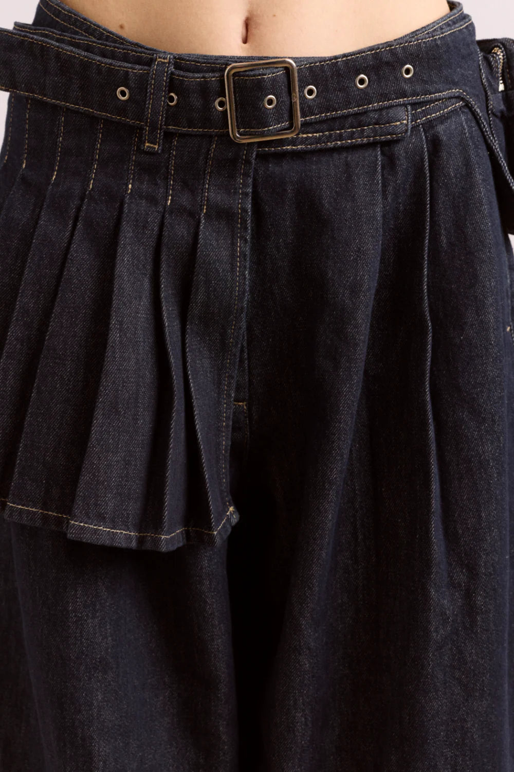 Jeans Balloon Mavi - Damson Madder