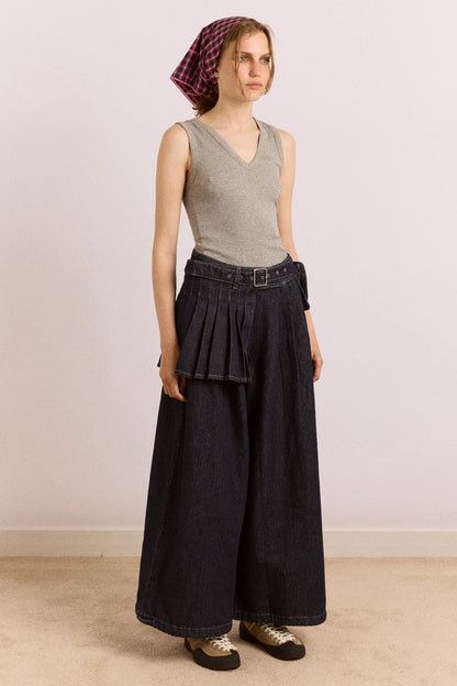 Jeans Balloon Mavi - Damson Madder