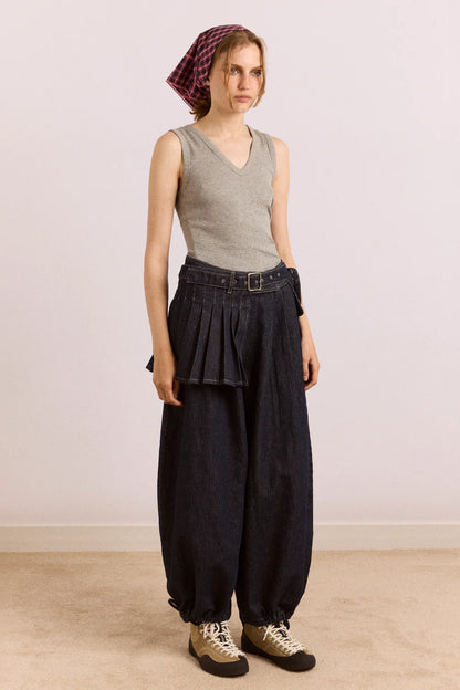 Jeans Balloon Mavi - Damson Madder