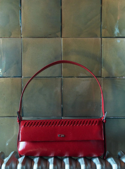 Sac Rouge Miranda Tressé - Laagam