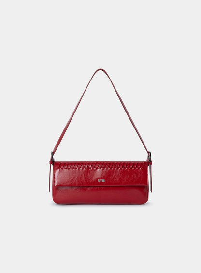 Sac Rouge Miranda Tressé - Laagam