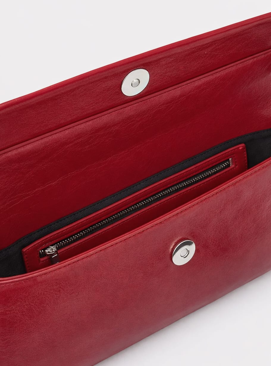 Sac Rouge Miranda Tressé - Laagam