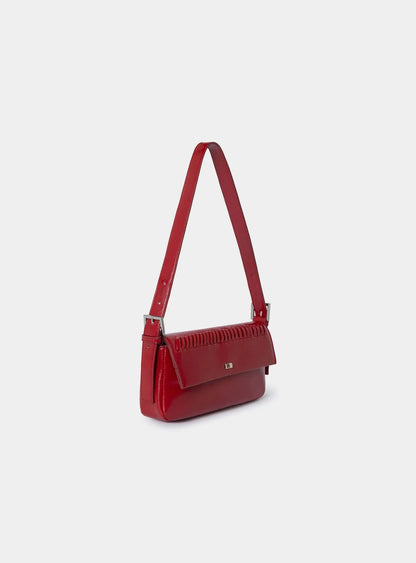 Sac Rouge Miranda Tressé - Laagam