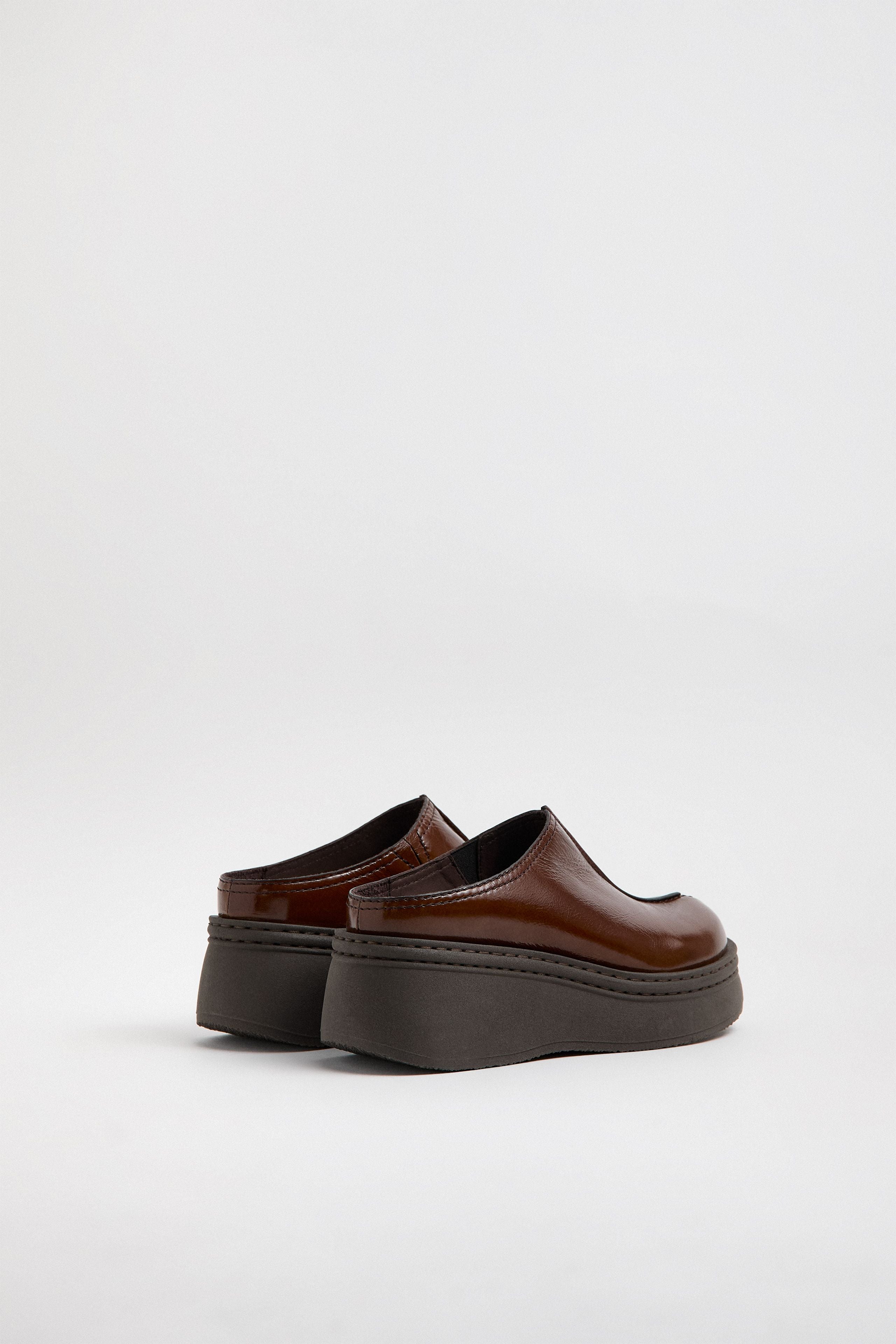 Mules Mego Dark Brown - Miista