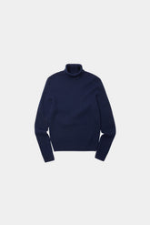 Pull col roulé marine Jil - Nitah, photo 4