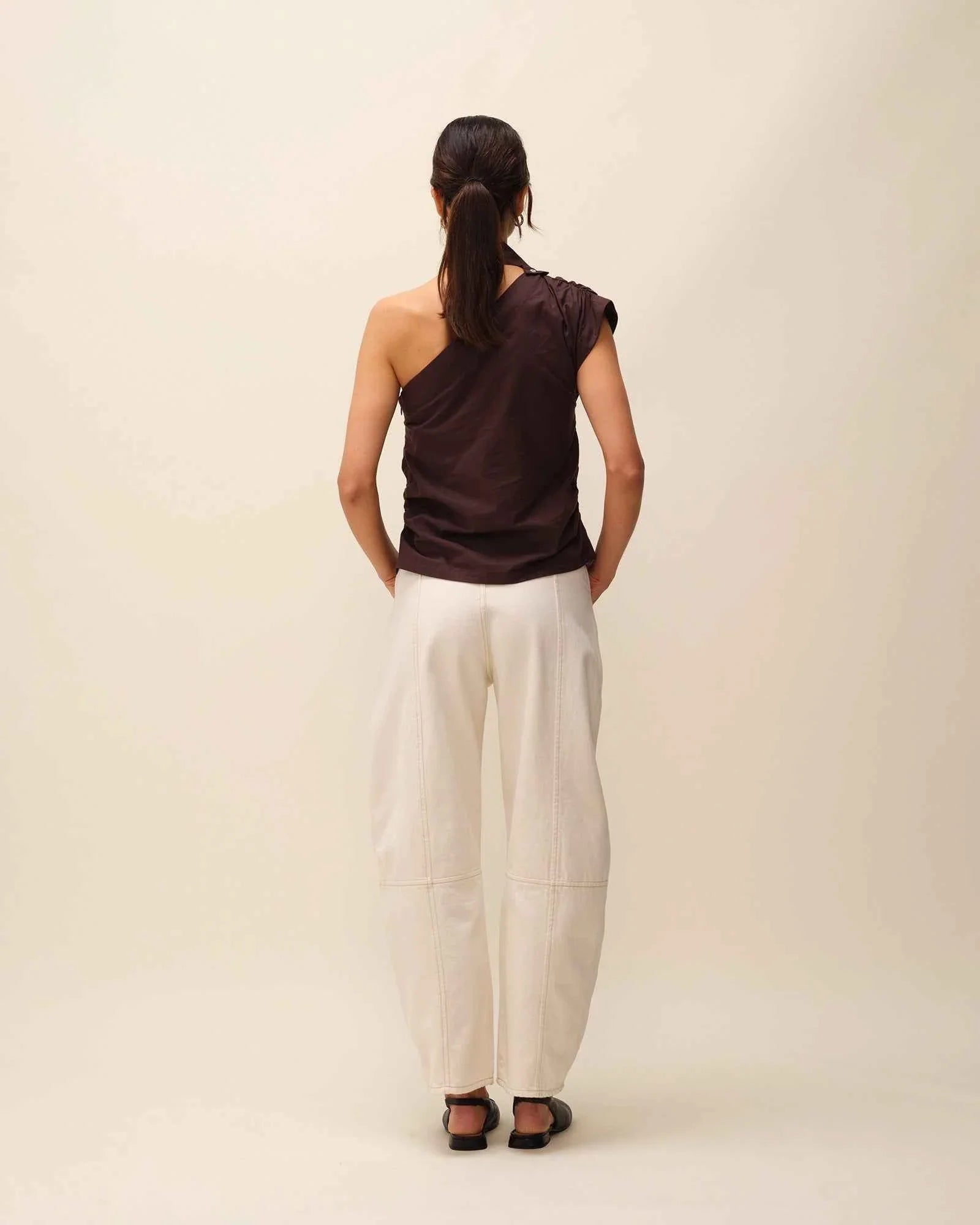 Top Trudy Marron - Nitah