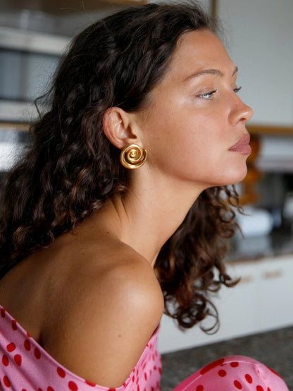 Ondina Gold Earrings - Susmie&