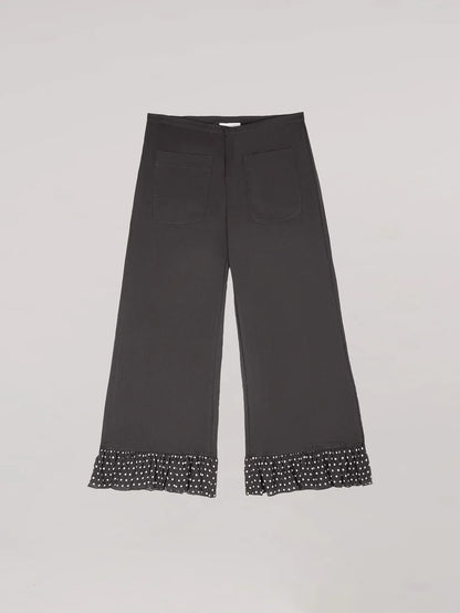 Pantalon Marron Polka Dots - Carmen Says