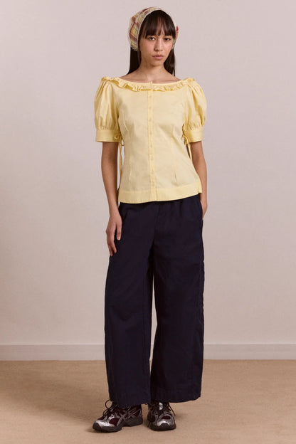 Pantalon Felix Twill Navy - Damson Madder, photo 2