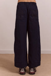Pantalon Felix Twill Navy - Damson Madder, photo 4
