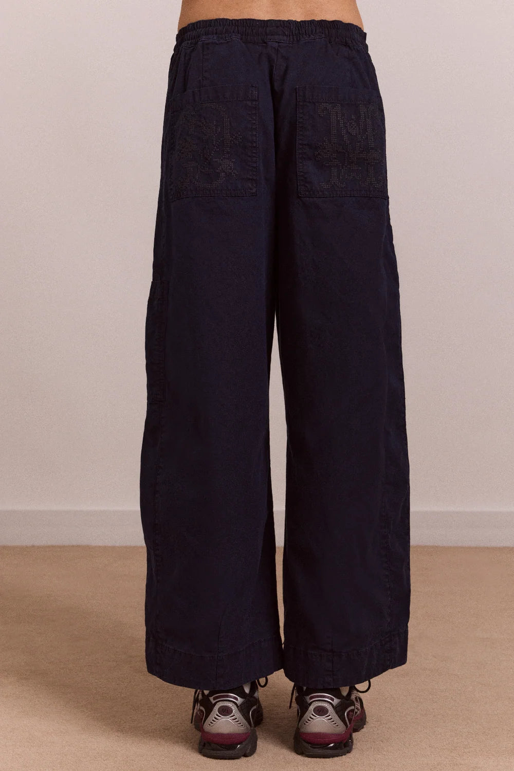 Pantalon Felix Twill Navy - Damson Madder, photo 4