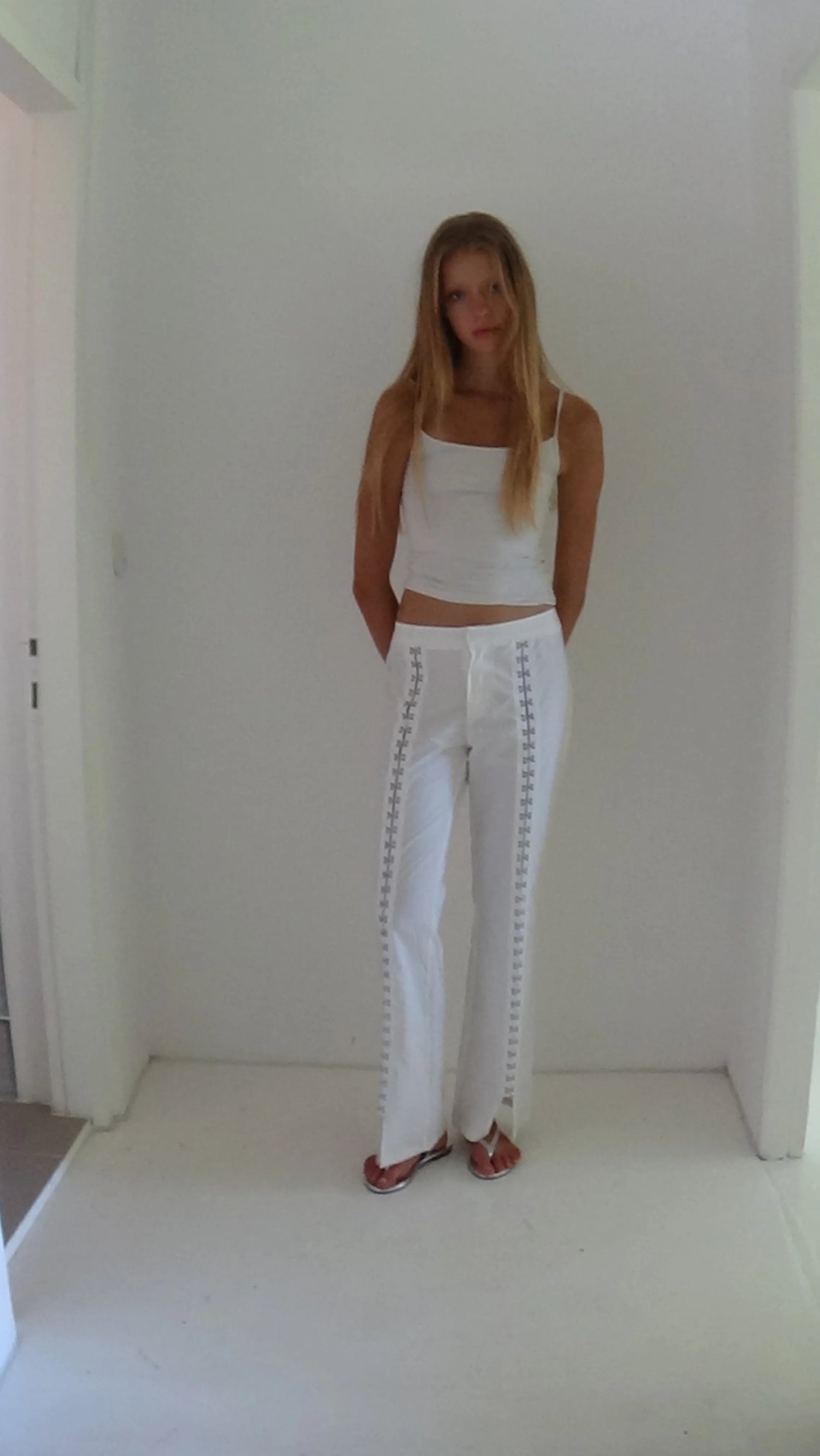 Pantalon Irene Blanc - Mais x Frida