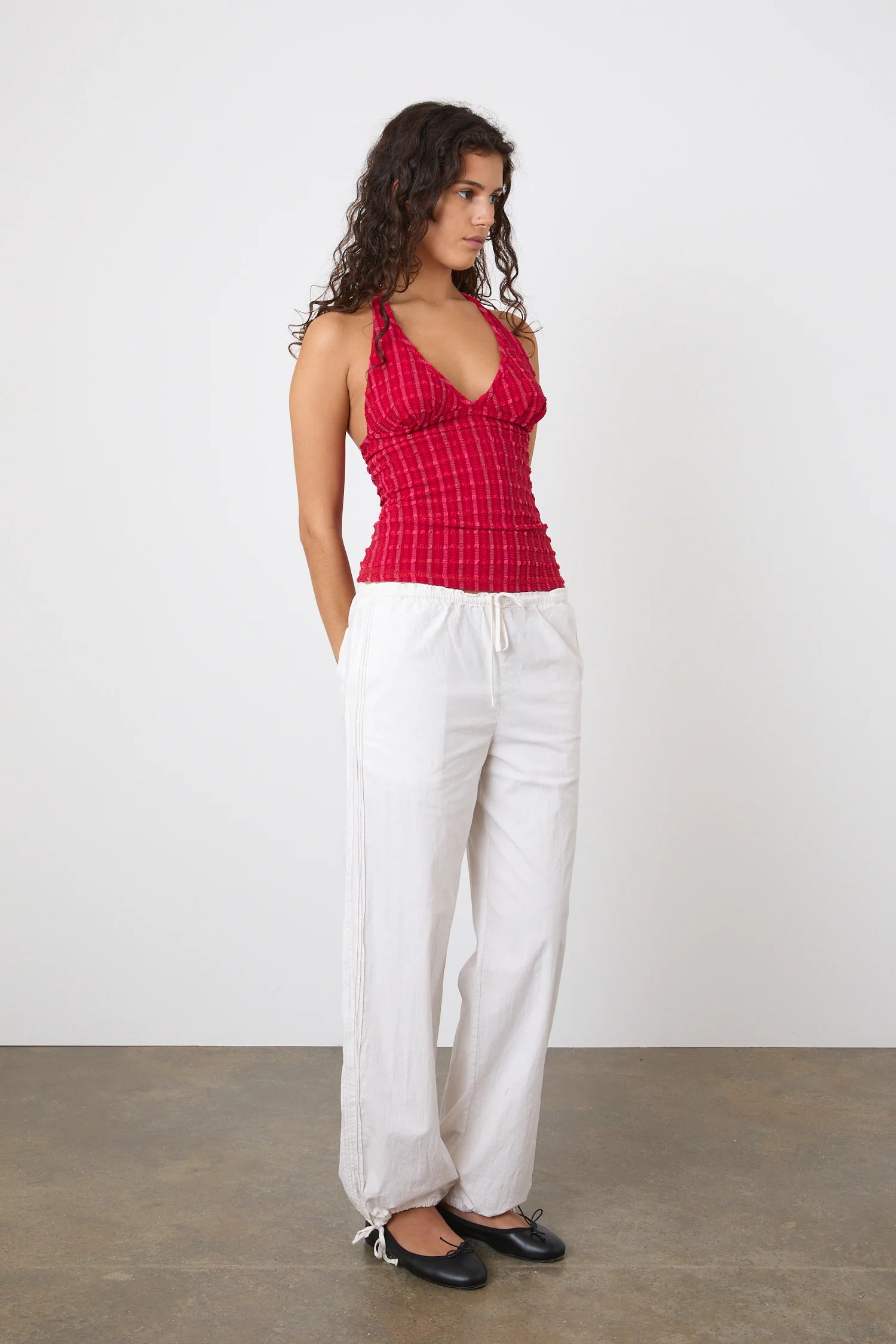 Pantalon Renee Porcelain - Peachy Den