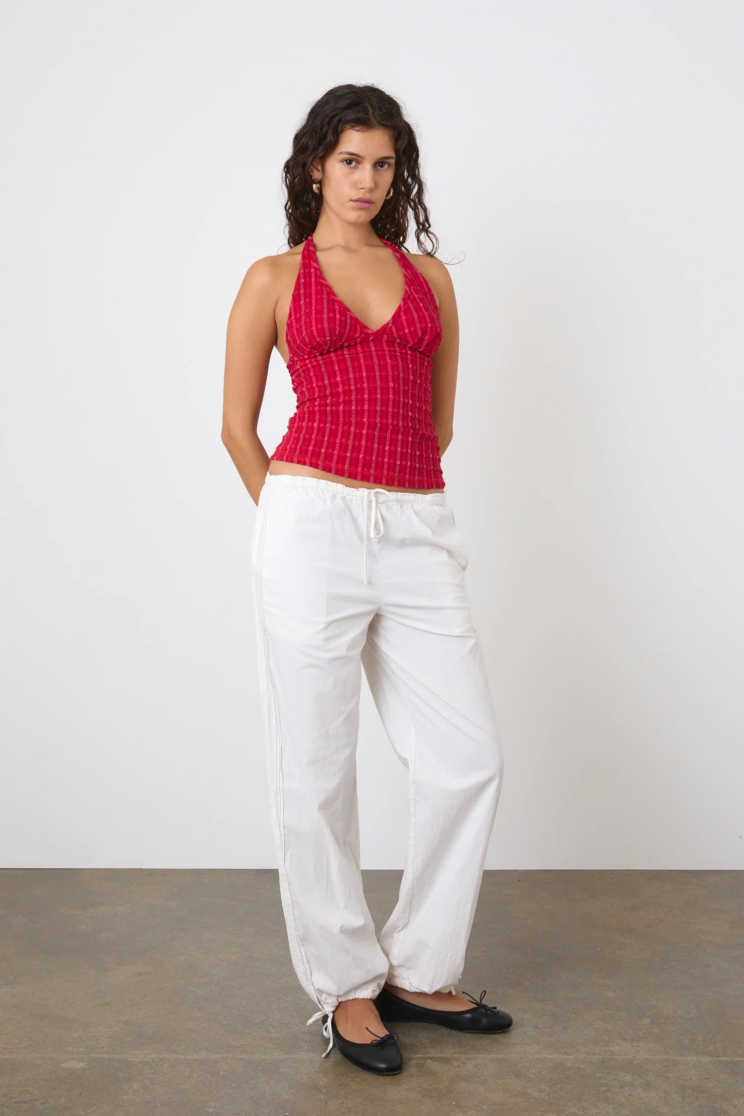 Pantalon Renee Porcelain - Peachy Den