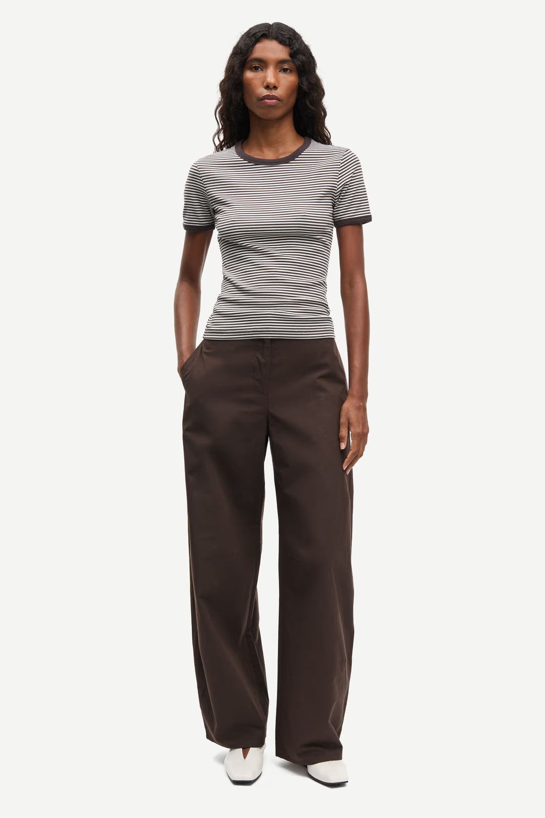 Pantalon Saroko Marron - Samsoe Samsoe