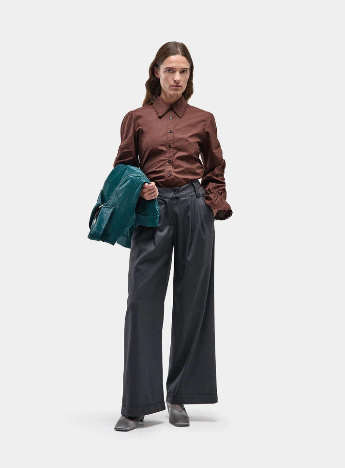 Pantalon Tailleur Smith Gris - Laagam