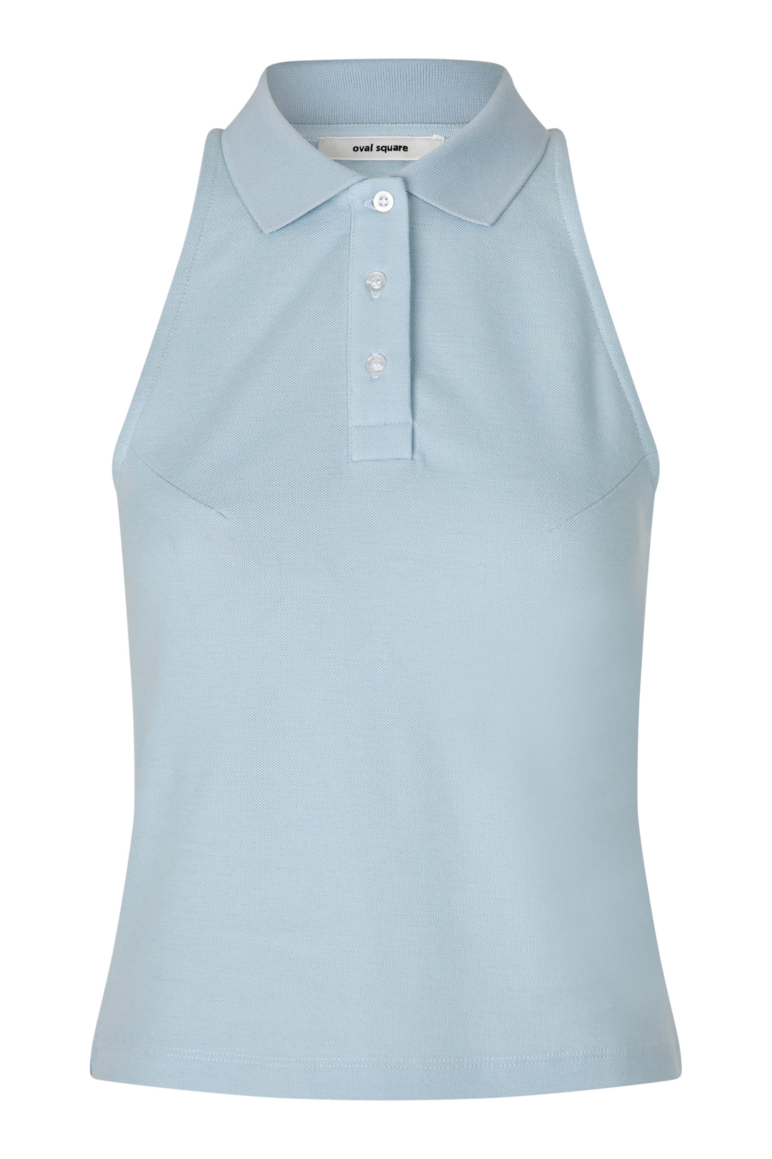 Top Polo Sunny Bleu - Oval Square