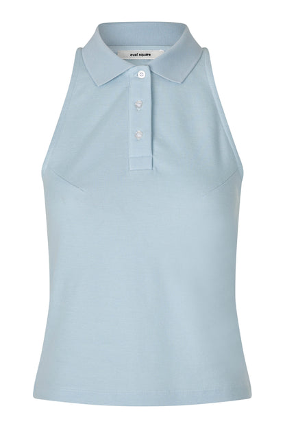 Top Polo Sunny Bleu - Oval Square