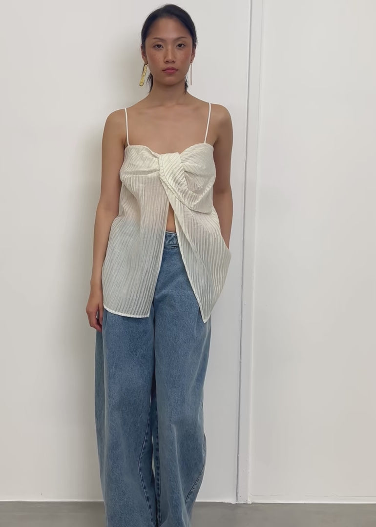 Top Plissé Twist - Esthé