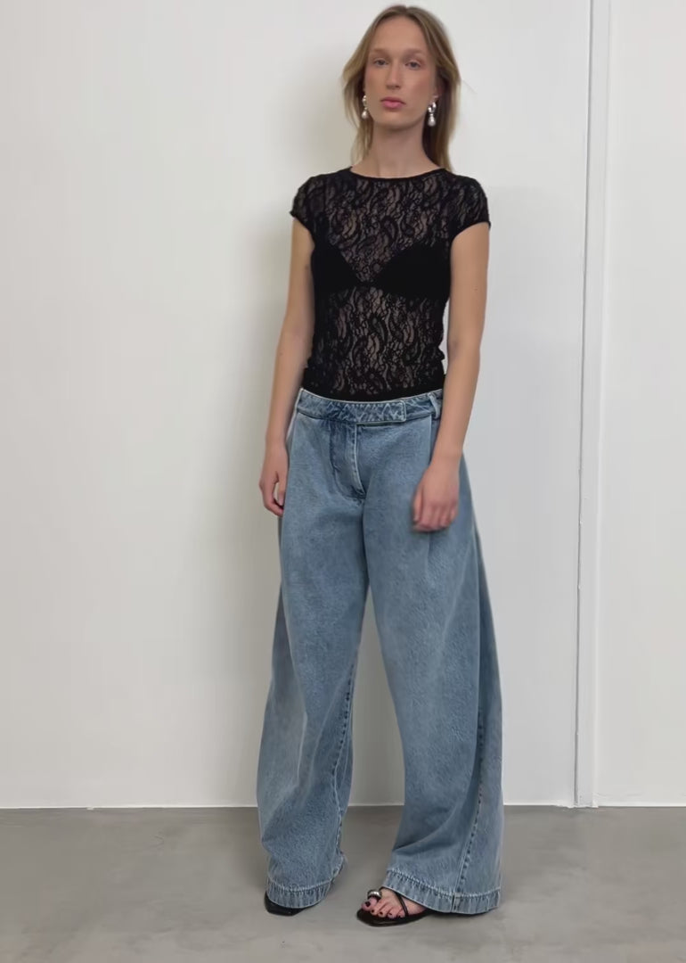 Baby Tee Dentelle - Esthé