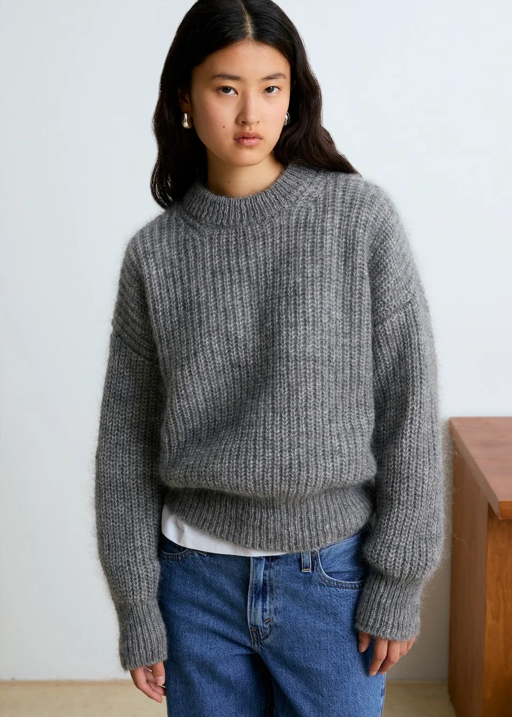Pull Grace Gris Clair - Surprise