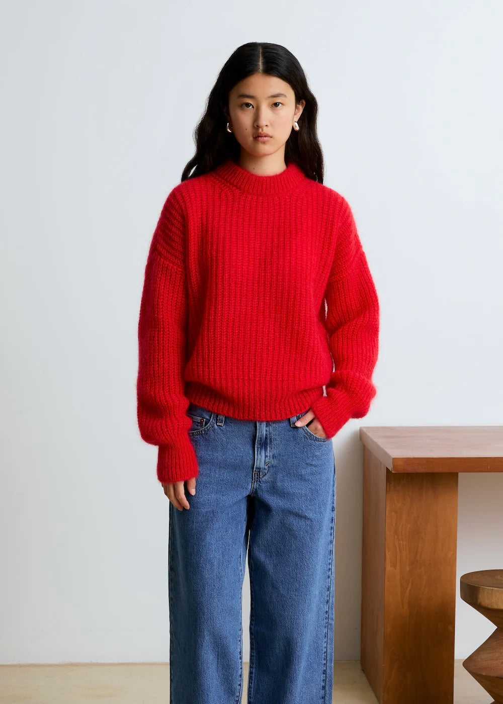 Pull Grace Rouge - Surprise
