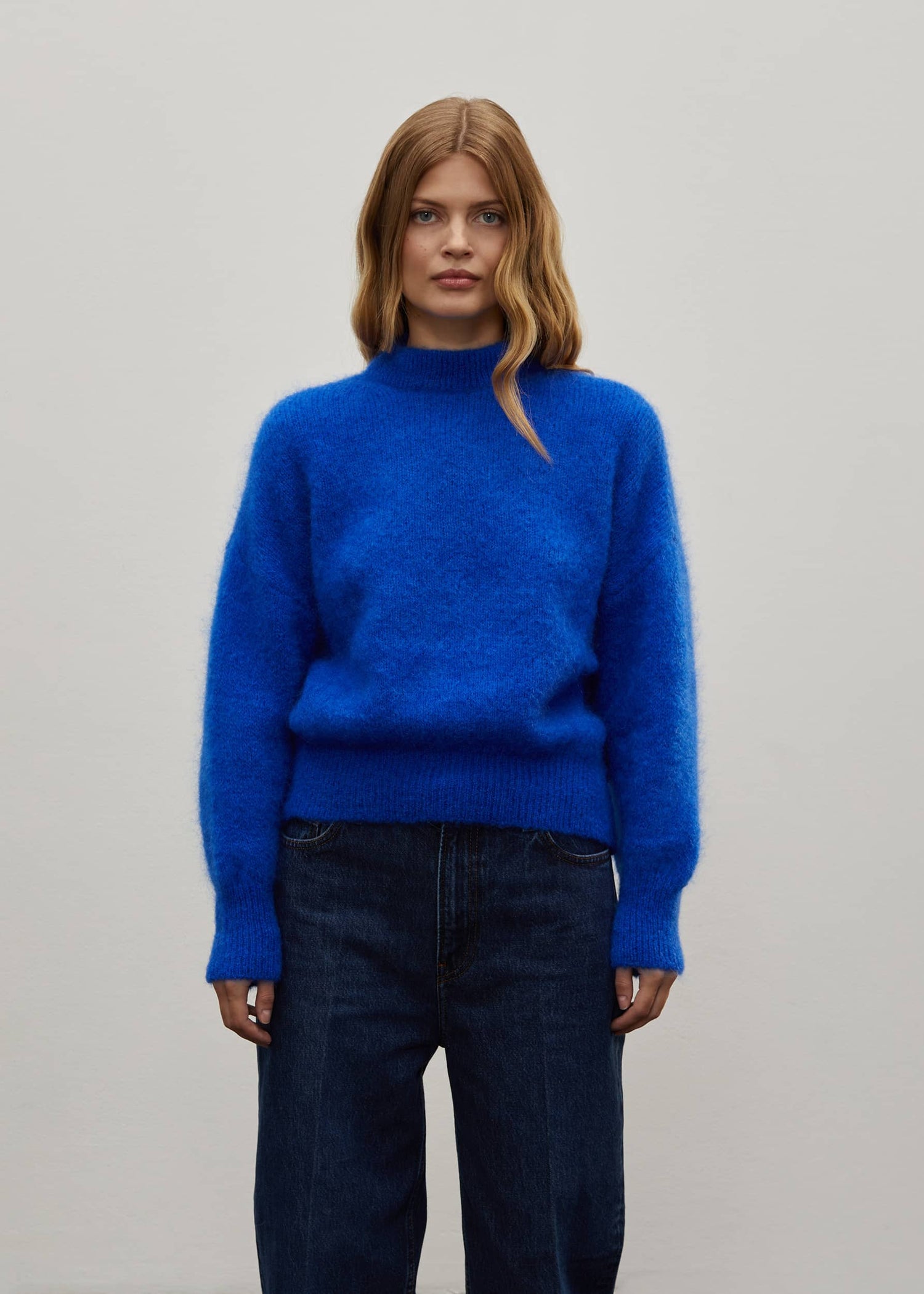Pull Mohair Jane Bleu Électrique - Surprise