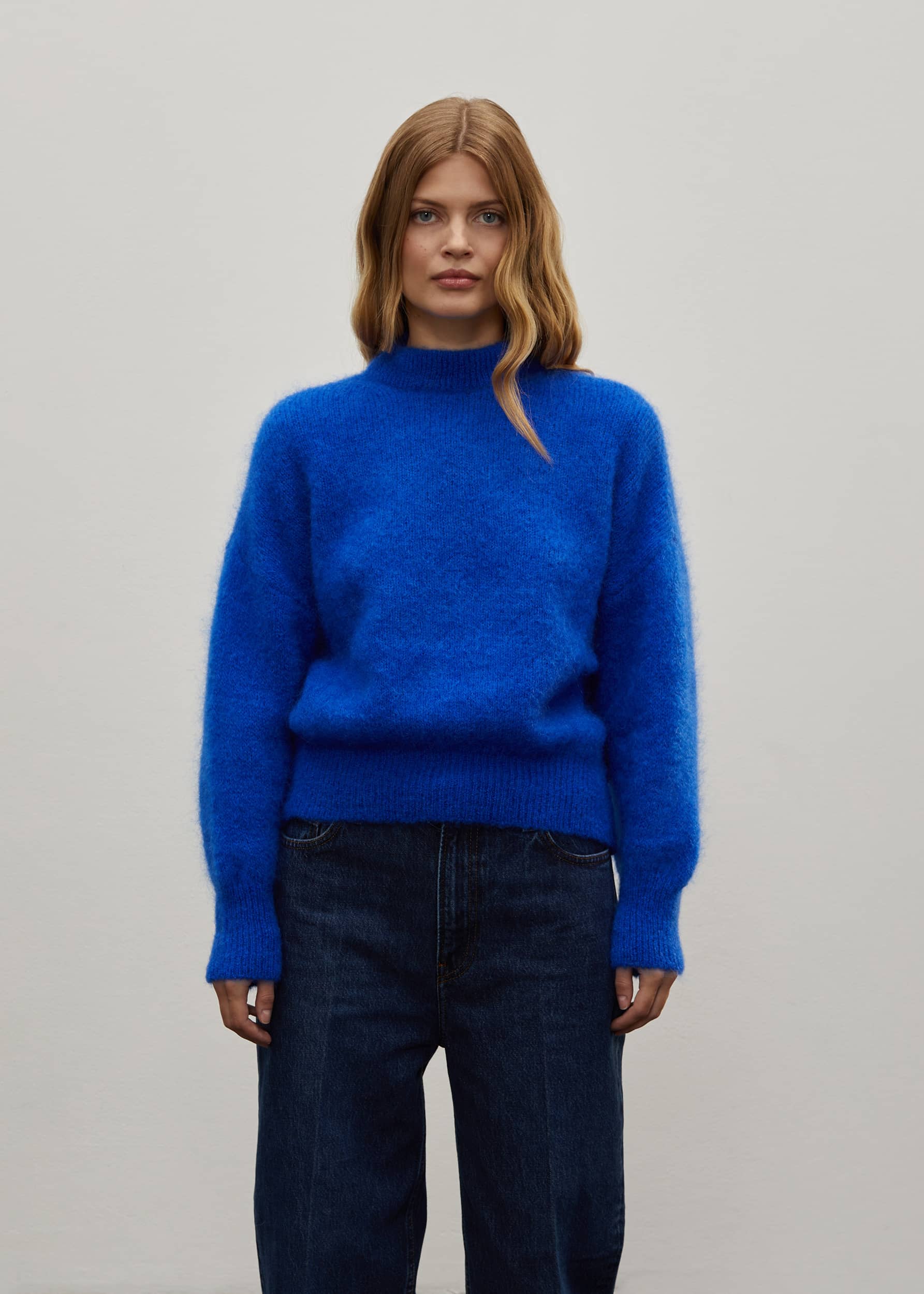 Pull Mohair Jane Bleu Électrique - Surprise