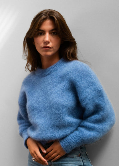 Pull Mohair Jane Bleu - Surprise