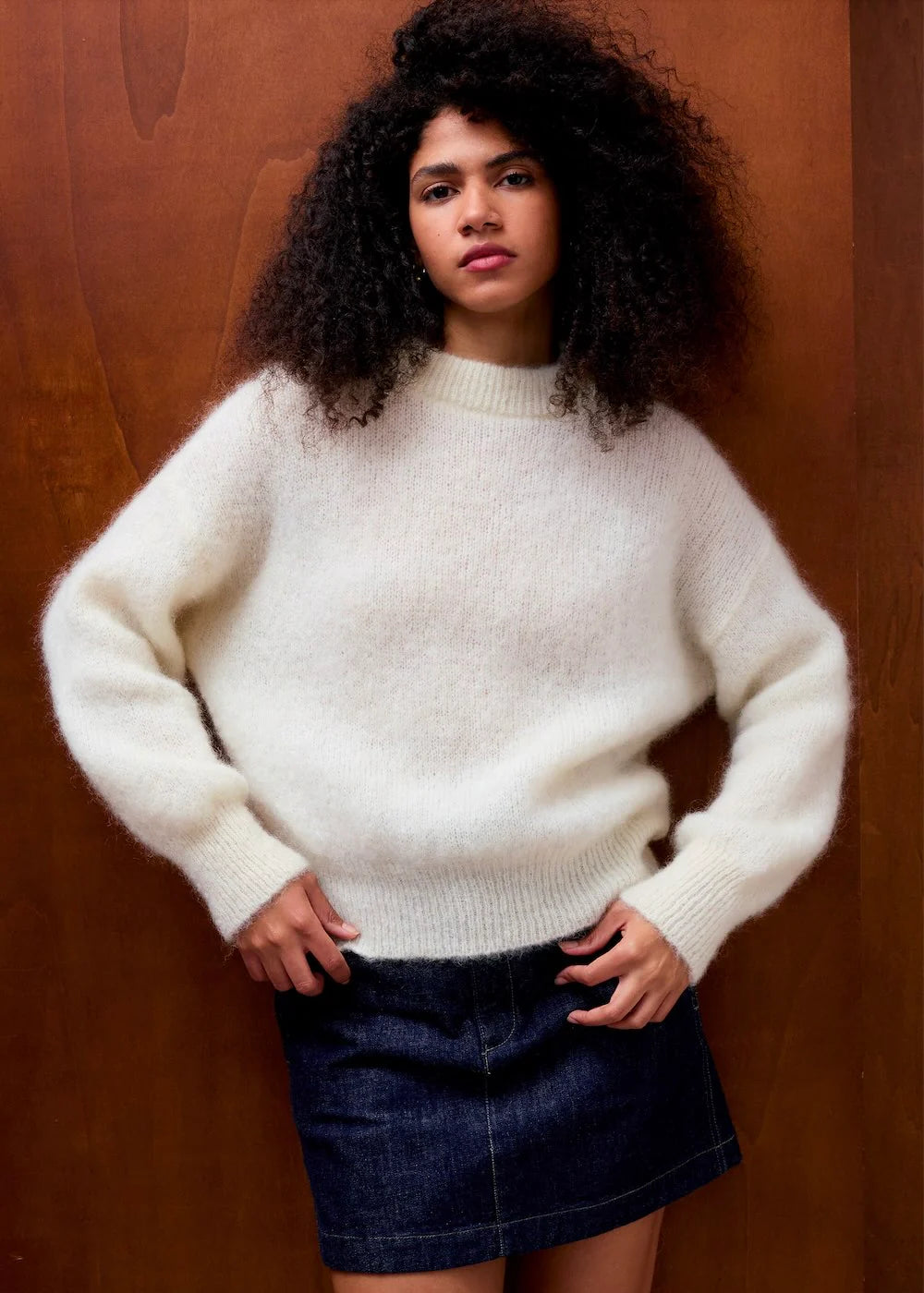 Pull Mohair Jane Crème - Surprise