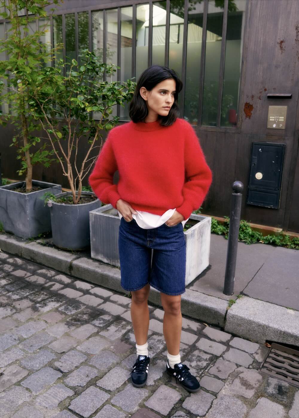Pull Mohair Jane Rouge - Surprise