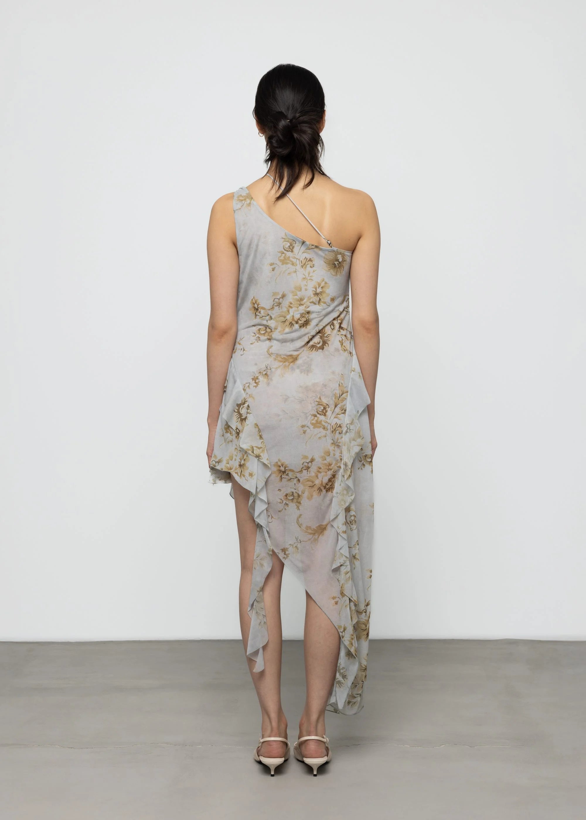 Robe Asymétrique Florale - Esthé