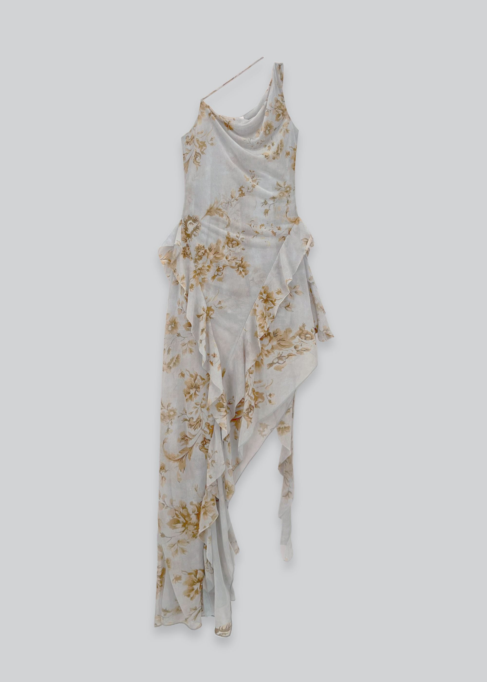 Robe Asymétrique Florale - Esthé