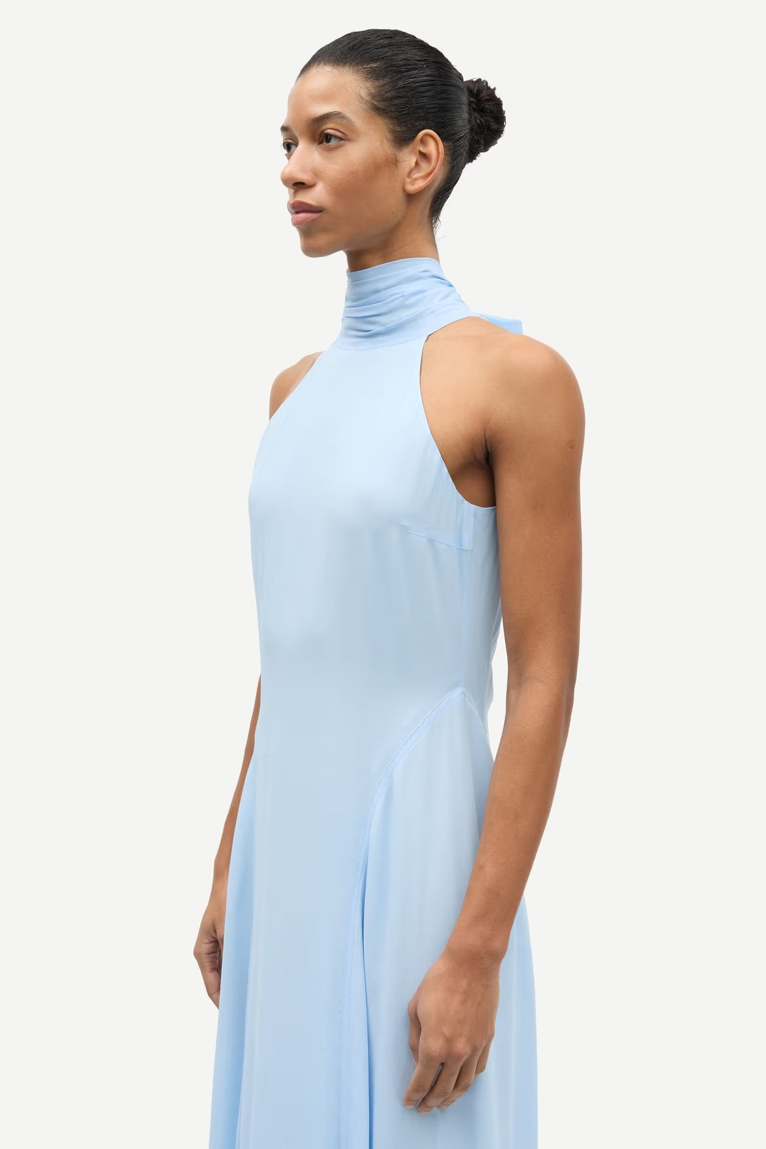 Robe Longue Bleu Ciel Saniva - Samsoe Samsoe