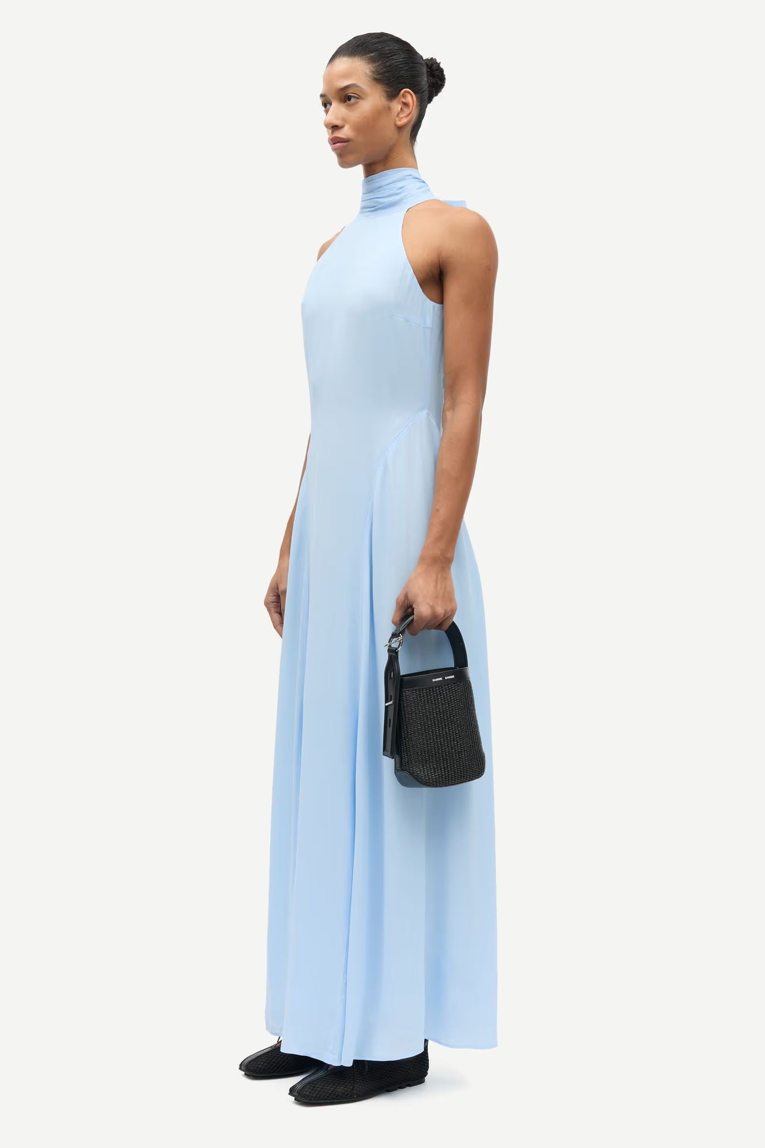 Robe Longue Bleu Ciel Saniva - Samsoe Samsoe