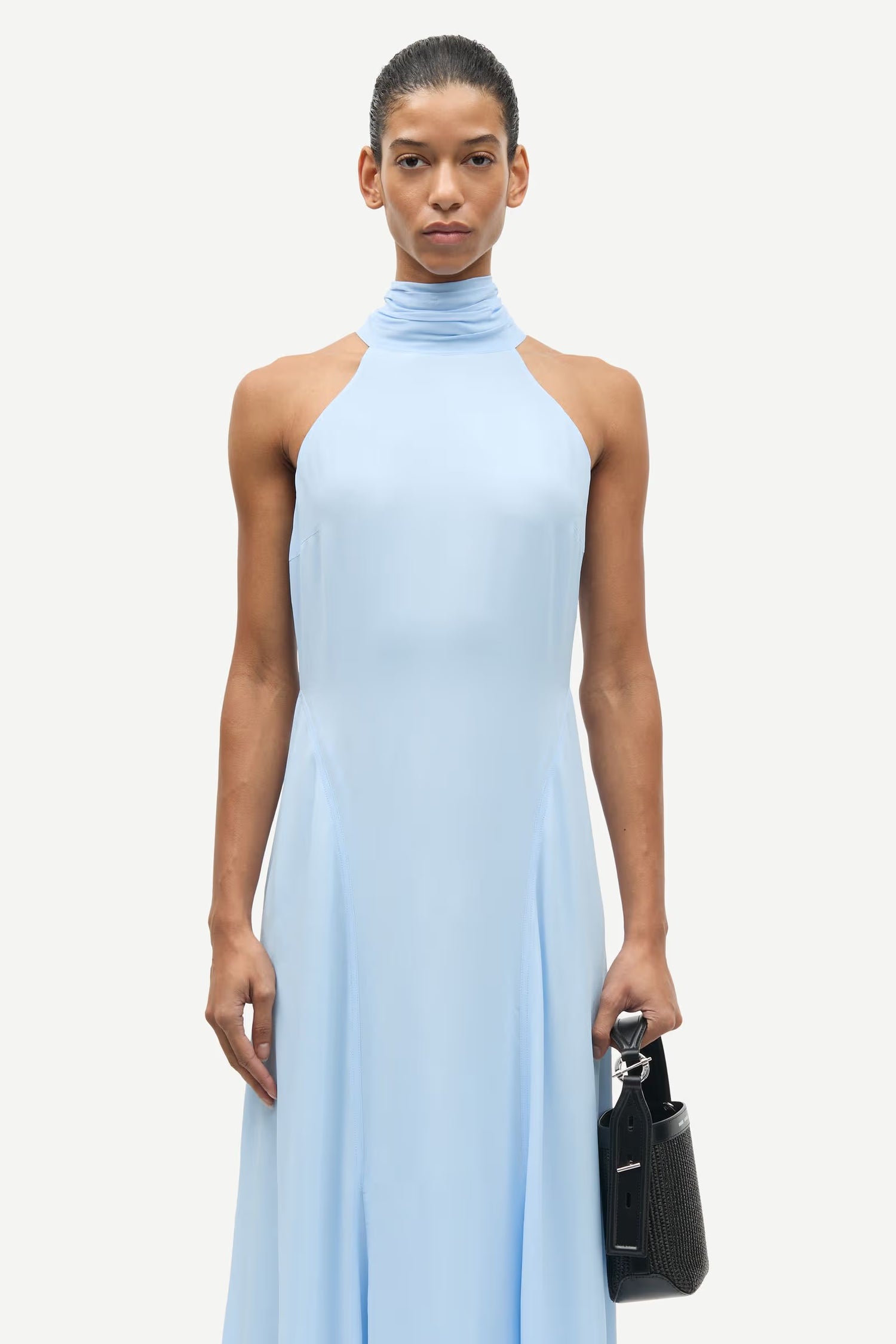 Robe Longue Bleu Ciel Saniva - Samsoe Samsoe