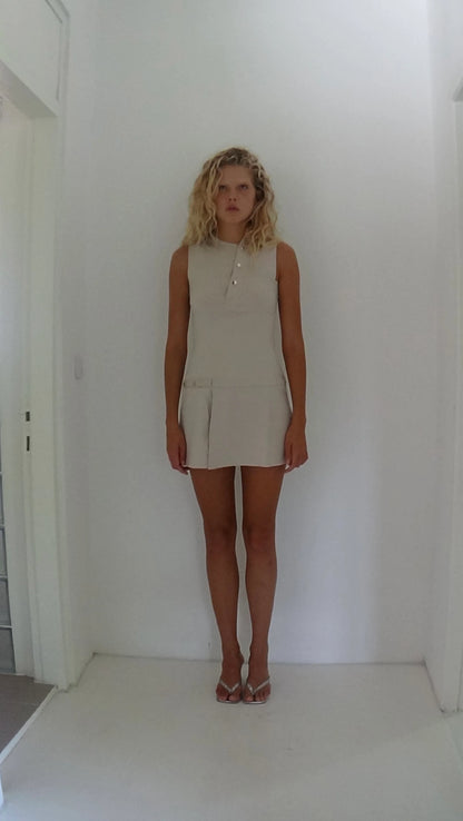 Robe City Beige - Mais x Frida