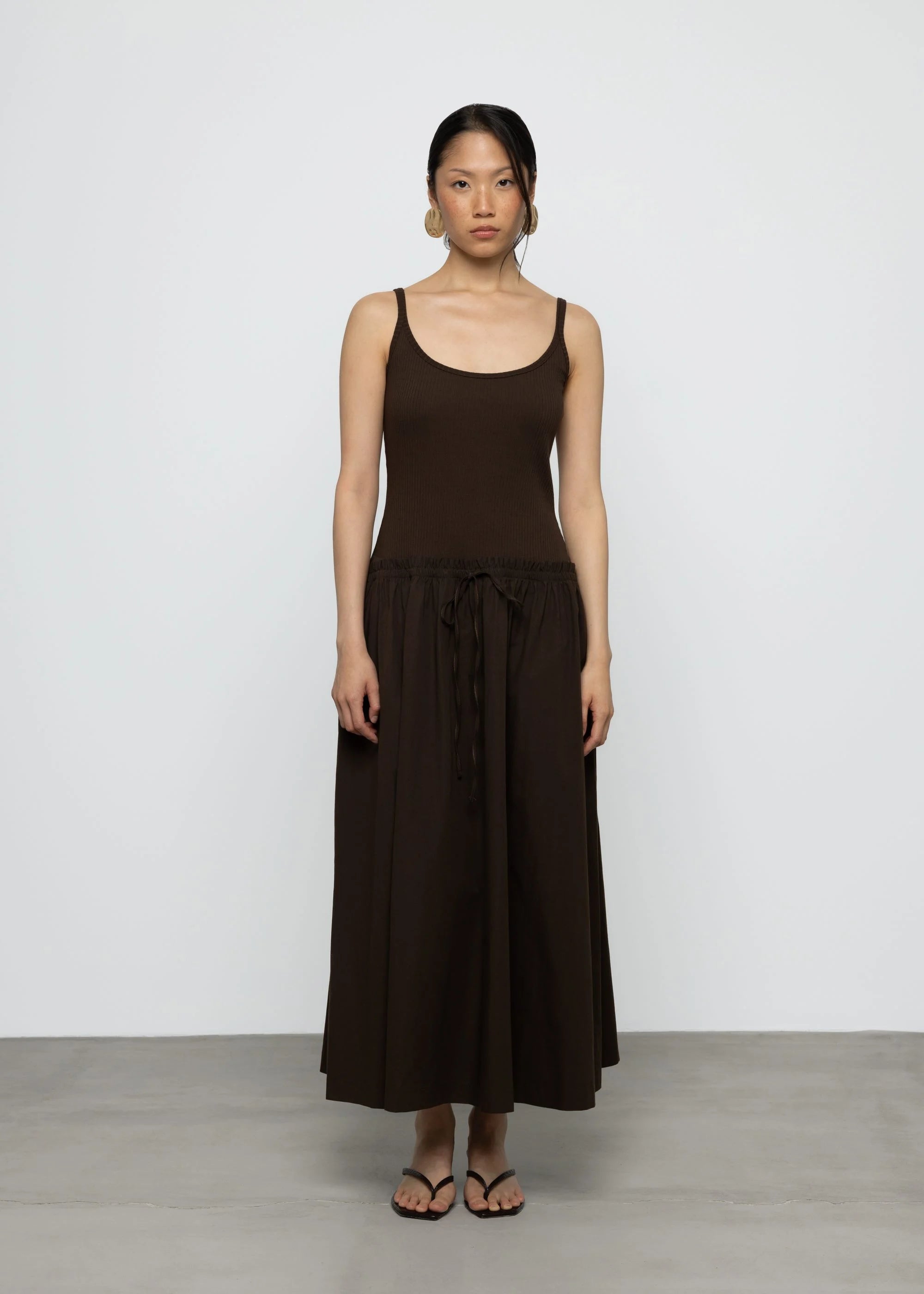 Robe Débardeur Marron - Esthé