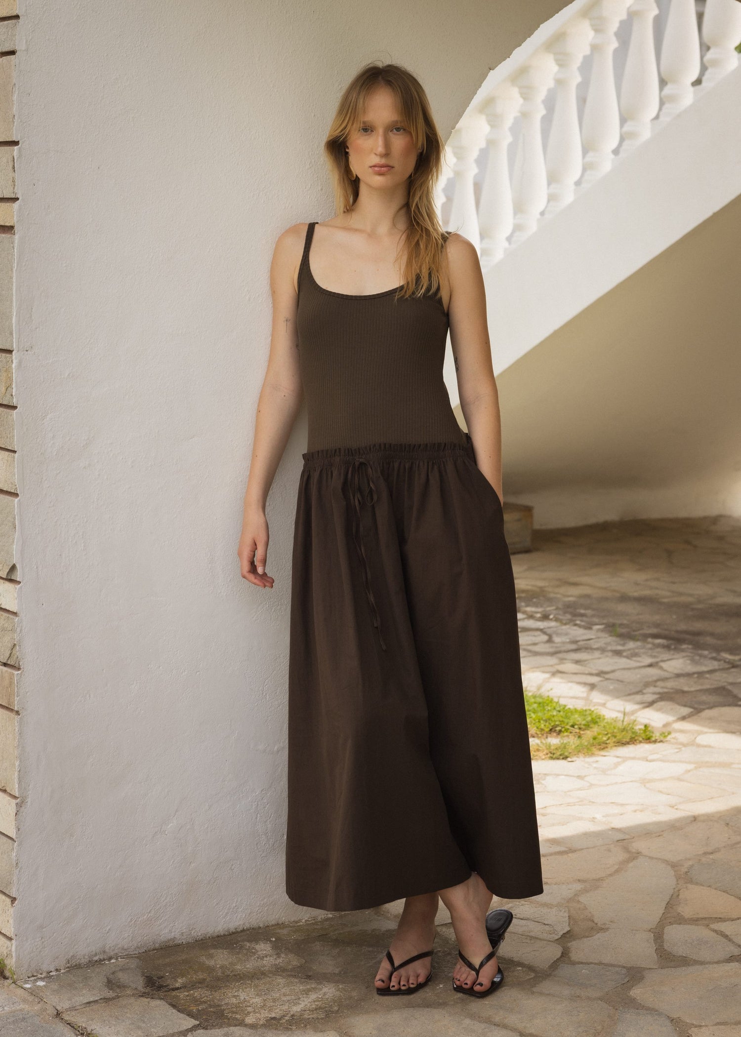 Robe Débardeur Marron - Esthé